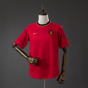 Belgium 2000 Home Retro Jersey S-XXL - Front