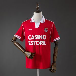 Benfica 92 93 Home Retro Jersey S-XXL - Front