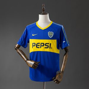 Boca Juniors 03 04 Home Retro Jersey S-XXL - Front
