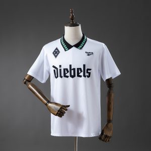 Borussia Monchengladbach 95 96 Home Retro Jersey S-XXL - Front
