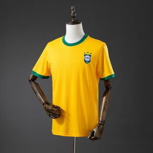 Brazil 1971 Home Retro Jersey S-XXL - Front
