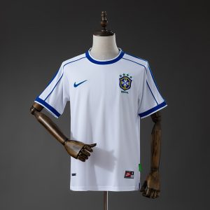Brazil 1998 Away Retro Jersey S-XXL - Front