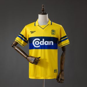 Brøndby 99 00 Home Retro Jersey S-XXL - Front