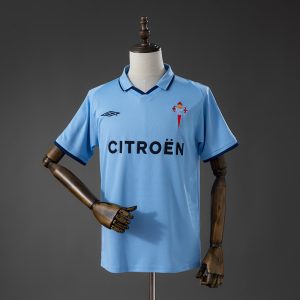 Celta de Vigo 01 02 Home UEFA Cup Retro Jersey S-XXL - Front