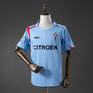 Celta de Vigo 05 07 Home Retro Jersey S-XXL - Front