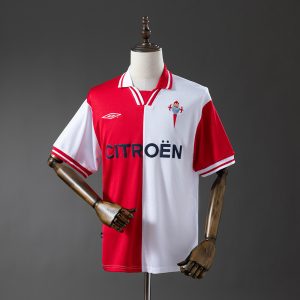 Celta de Vigo Retro 01 02 Away S-XXL - Front