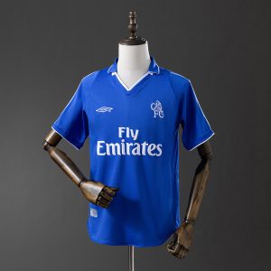Chelsea 01 03 Home Retro Jersey S-XXL - Front