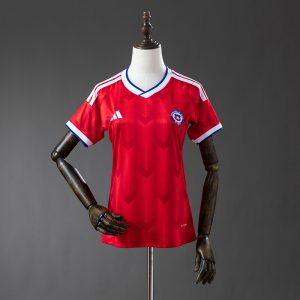 Chile 2026 Home Women Jersey S-XXL - Front