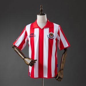 Chivas de Guadalajara 03 04 Home Retro Jersey S-XXL-2 - Front