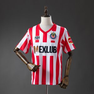 Chivas de Guadalajara 92 93 Home Retro Jersey S-XXL-2 - Front