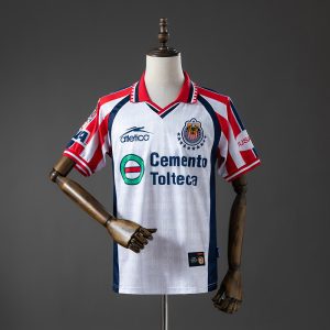 Chivas de Guadalajara 99 00 Away Retro Jersey S-XXL - Front