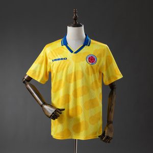 Colombia 1994 Home Retro Jersey S-XXL - Front