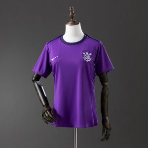 Corinthians 25 26 Training Suit Purple Women's Jersey S-XXL - Front