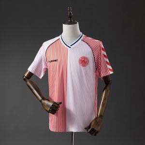 Denmark 1986 Away Retro Jersey S-XXL - Front