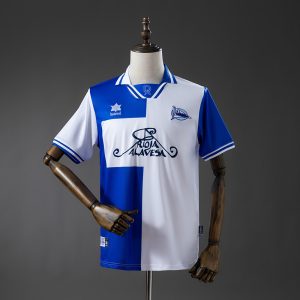 Deportivo Alavés 00 01 Home Retro Jersey S-XXL - Front