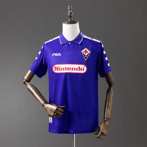 Fiorentina 1998 Home Retro Jersey S-XXL - Front