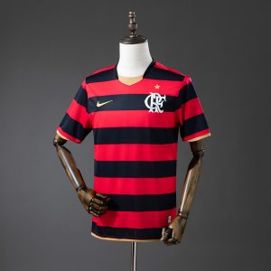 Flamengo 08 09 Home Retro Jersey S-XXL - Front