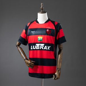 Flamengo 2002 03 Home Retro Jersey S-XXL - Front