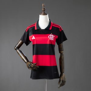 Flamengo 26 27 Home Women's Jersey S-XXL - Front