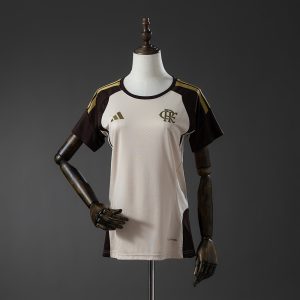 Flamengo 26 27 Women's Training Jersey - Apricot S-XXL - Front