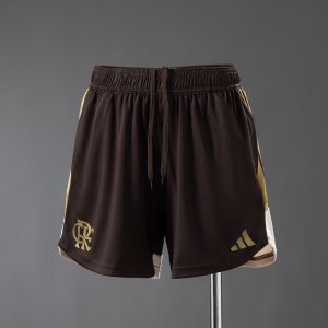 Flamengo 26 27 Women's Training Shorts - Brown S-XXL - Front