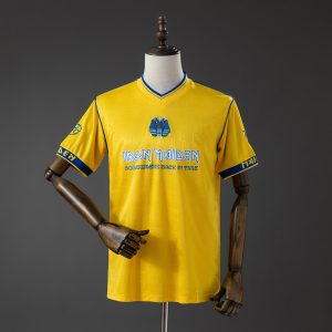 New arrivals Iron Maiden x West Ham United 2008 Retro Yellow Jersey S-XXL - Front