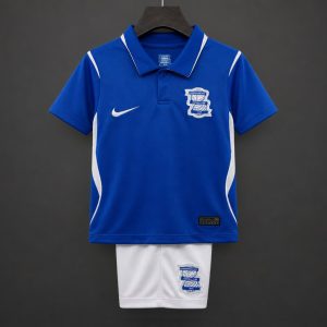 Kids 26 27 Birmingham City FC Home Jersey Kit - Front