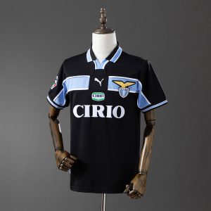 New arrivals Lazio 1998 99 Away Retro Jersey S-XXL - Front