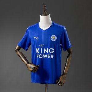 Leicester City 15 16 Home Retro Jersey S-XXL - Front