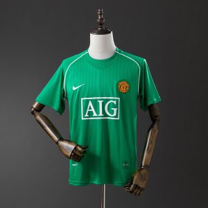 New arrivals M-U 07 08 Goalkeeper Retro Jersey S-XXL - Front