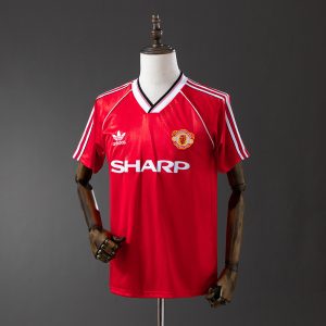 New arrivals M-U 1984 Home Retro Jersey S-XXL - Front