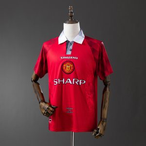 New arrivals M-U 1996 97 Home Retro Jersey S-XXL - Front