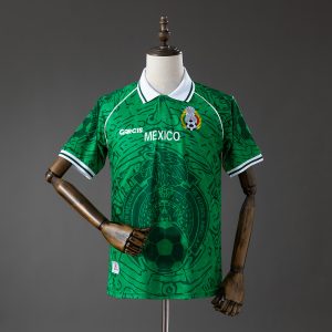 Mexico 1999 Home Retro Jersey S-XXL - Front