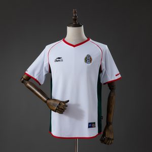 Mexico 2002 Away Retro Jersey S-XXL - Front