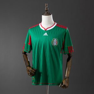 Mexico 2010 Home Retro Jersey S-XXL - Front