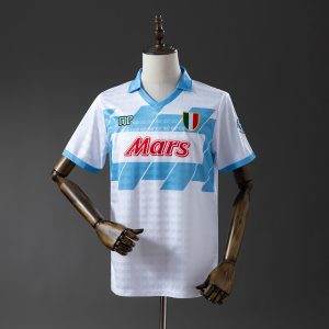 Napoli 90 91 Away Retro Jersey S-XXL - Front