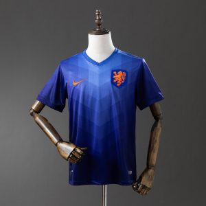 Netherlands 2014 Away Retro Jersey S-XXL - Front