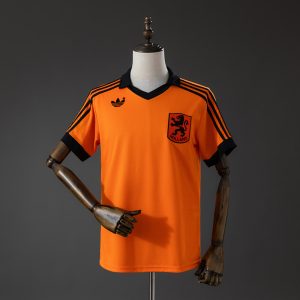 Netherlands 78 80 Home Retro Jersey S-XXL - Front