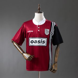 Oasis 1996 Retro - Red Jersey S-XXL - Front
