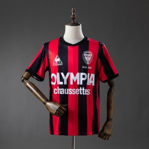 OGC Nice 77 78 Home Retro Jersey S-XXL - Front