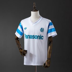 Olympique de Marseille 1990 Home Retro Jersey S-XXL - Front