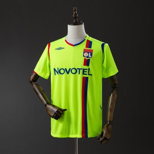 Olympique lyonnais 08 09 Away Retro Jersey S-XXL - Front