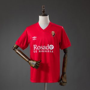 Osasuna 87 88 Home Retro Jersey S-XXL - Front