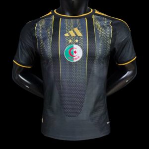 Player Version 2026 Algeria Black Jersey - Front