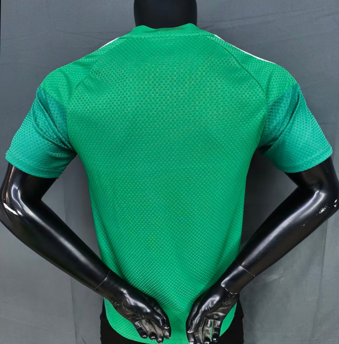 player version 2026 algeria green jersey back Player Version 2026 Algeria Green Jersey - Back
