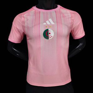 Player Version 2026 Algeria Pink Jersey - Front