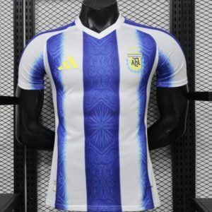 Player Version 2026 Argentina Blue & White Stripe Home Jersey - Front