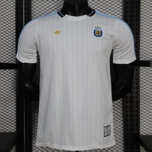 Player Version 2026 Argentina White Terrace Icons Jersey - Front