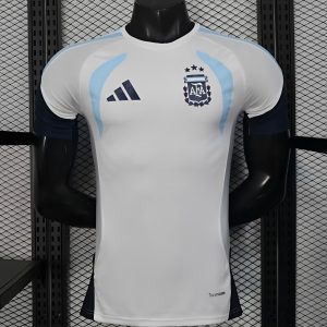 Player Version 2026 Argentina White Training Jersey - Front