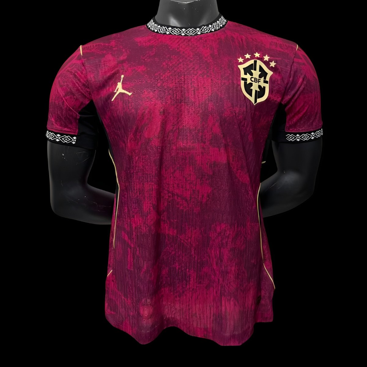 player version 2026 brazil third wine jersey front Player Version 2026 Brazil Third Wine Jersey - Front